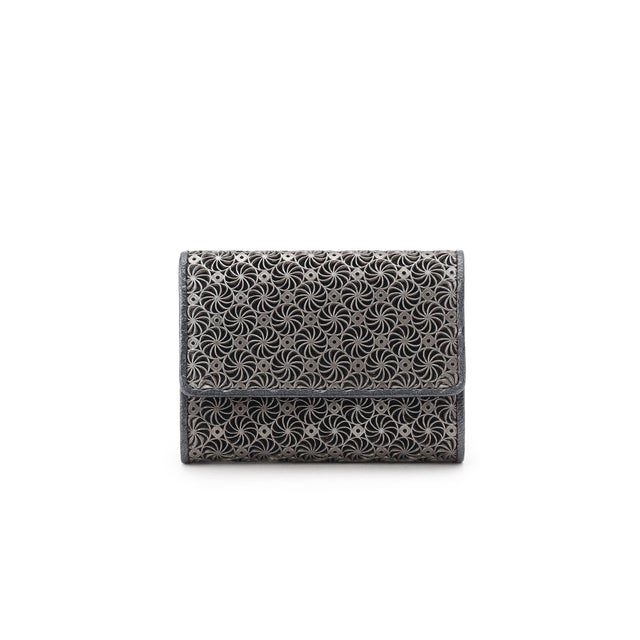 GIRASOLE(ジラソーレ) ミニ三つ折財布 （ブラック(119)）