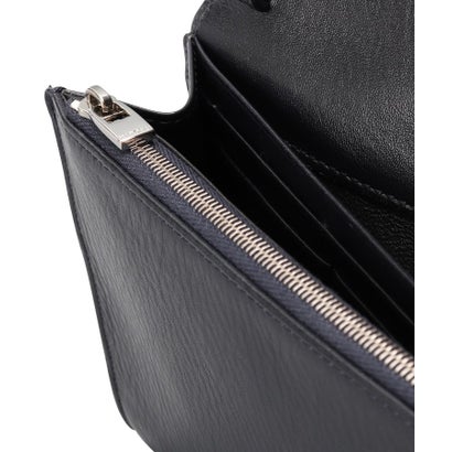 【アクセサリー】クラッチバッグ ウォレットショルダーバッグ （ストラップ付き） レザー 2WAY 本革 （グレーベージュ(111)）｜詳細画像
