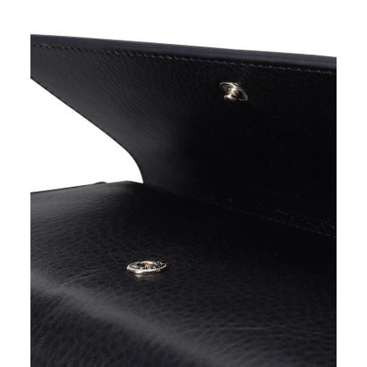 【アクセサリー】クラッチバッグ ウォレットショルダーバッグ （ストラップ付き） レザー 2WAY 本革 （グレーベージュ(111)）｜詳細画像