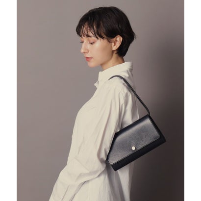 【アクセサリー】クラッチバッグ ウォレットショルダーバッグ （ストラップ付き） レザー 2WAY 本革 （グレーベージュ(111)）｜詳細画像