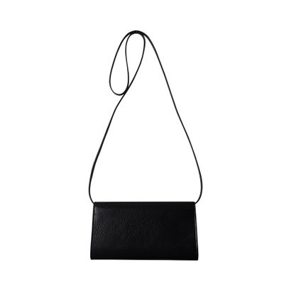 【アクセサリー】クラッチバッグ ウォレットショルダーバッグ （ストラップ付き） レザー 2WAY 本革 （グレーベージュ(111)）｜詳細画像