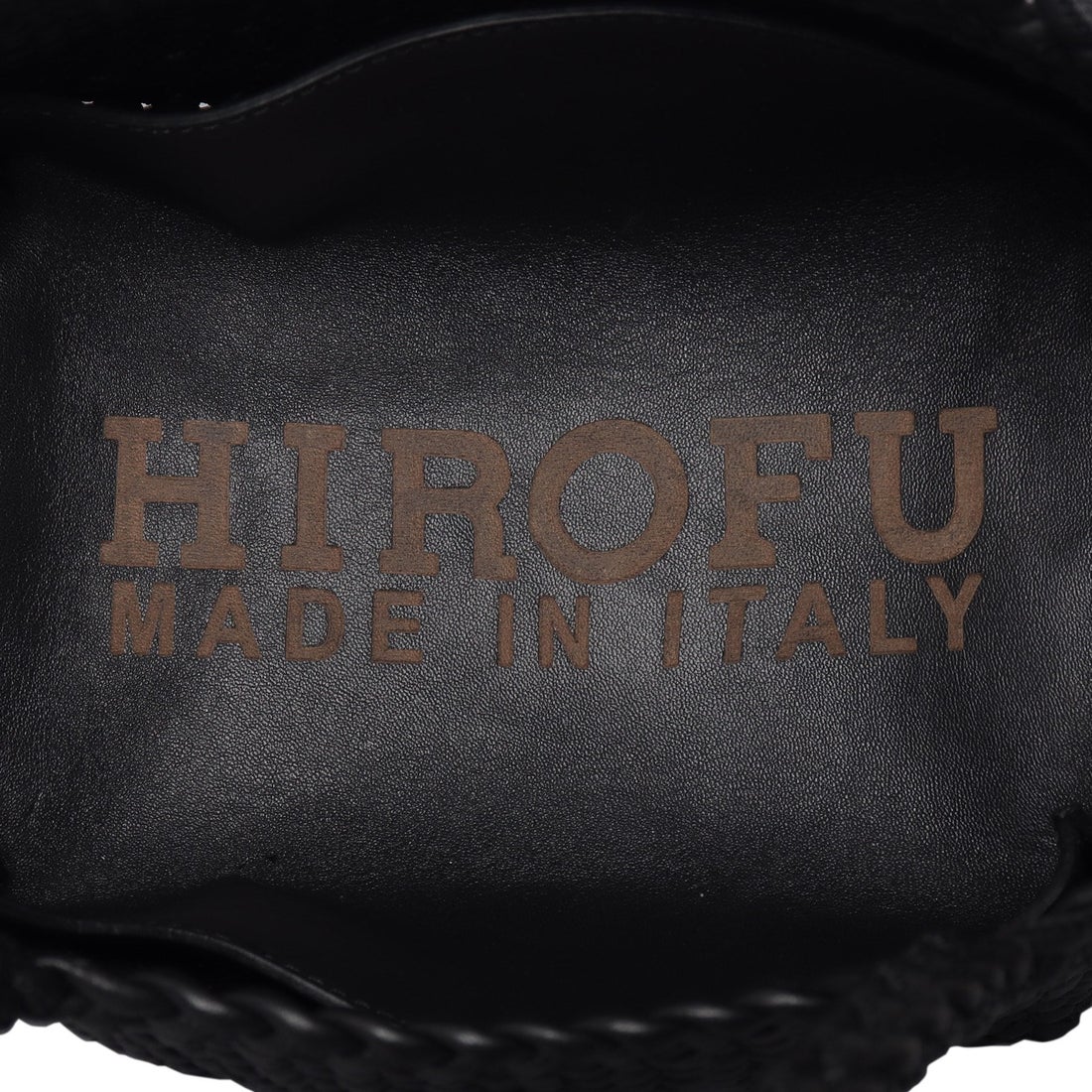ヒロフ HIROFU 【ブレッツァナッパレース】レザーメッシュトートバッグ