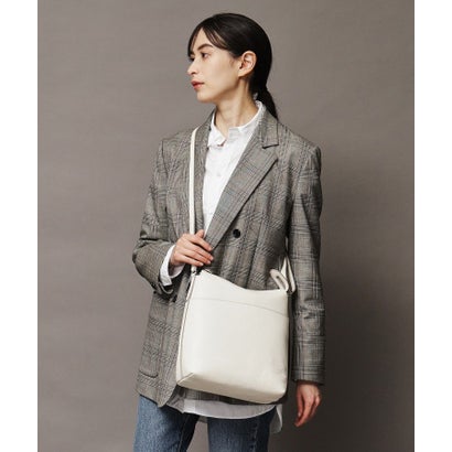 【パティオ】レザーショルダーバッグ M 2WAY 本革（商品番号：P25-20324） （グレーベージュ(111)）｜詳細画像