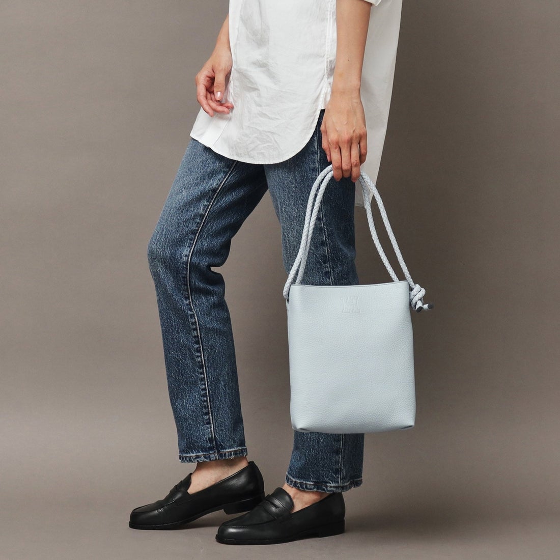 ヒロフ HIROFU 【チェスタ】レザーショルダーバッグ S 2WAY 本革