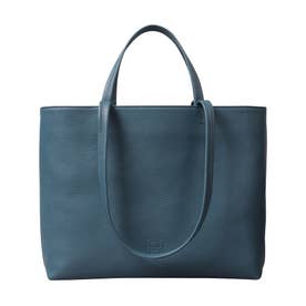 【トゥッティ】レザートートバッグ M A4サイズ 2WAY 本革 ビジネスバッグ （ブルー(092)）
