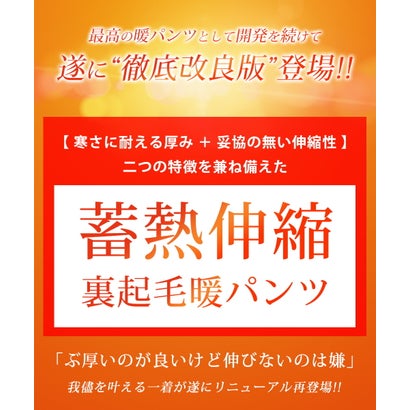 ジェネレス GENELESS 裏起毛 パンツ メンズ 秋 冬 ボトム 蓄熱 ズボン スーパーストレッチ 暖かい チノパン 暖 超伸縮 テーパード 裏フリース おしゃれ シンプル 無地 冬服 全10色 M L LL （ブラウン・レギュラー）｜詳細画像