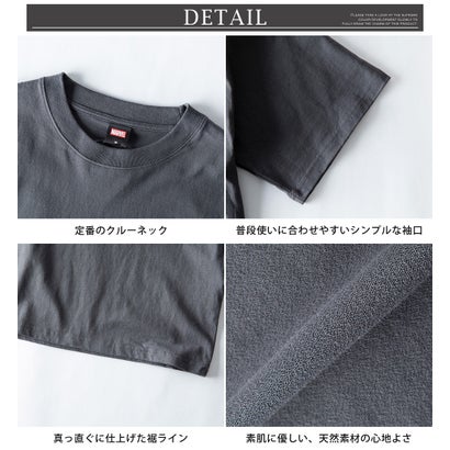 tシャツ 半袖 アメカジ 半袖tシャツ マーベル キャラクター Tシャツ ビンテージ クルーネック カジュアル シャツ カットソー 春夏 男女兼用 全4色 6277-6825｜詳細画像