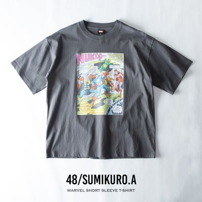 tシャツ 半袖 アメカジ 半袖tシャツ マーベル キャラクター Tシャツ ビンテージ クルーネック カジュアル シャツ カットソー 春夏 男女兼用 全4色 6277-6825｜詳細画像