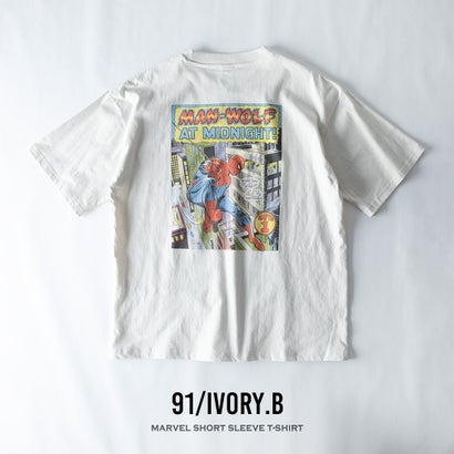 tシャツ 半袖 アメカジ 半袖tシャツ マーベル キャラクター Tシャツ ビンテージ クルーネック カジュアル シャツ カットソー 春夏 男女兼用 全4色 6277-6825｜詳細画像