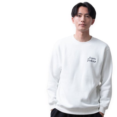 トレーナー スウェット ディッキーズ 長袖 裏起毛 秋冬 GENUINE Dickies クルーネック 刺繍 プリント 暖かい ロゴ スエット バックプリント アメカジ 全4色 （28.オフ）｜詳細画像