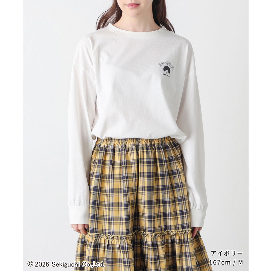ハニーズ Honeys モンチッチ／ロンT トップス Tシャツ ロンT 長袖T