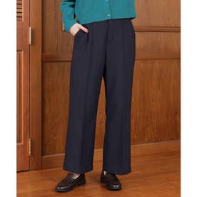 ウォームストレートパンツ ボトムス パンツ ストレートパンツ Warmパンツ ロングパンツ 静電気軽減 抗菌防臭 ストレッチ レディース （ネイビー）
