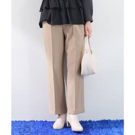 ウォームストレートパンツ ボトムス パンツ ストレートパンツ Warmパンツ ロングパンツ 静電気軽減 抗菌防臭 ストレッチ レディース （ベージュ）