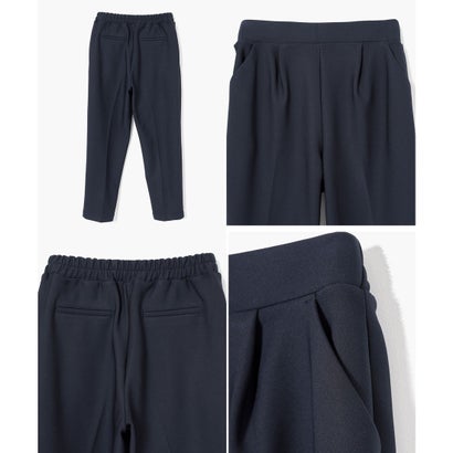 ウォームテーパードパンツ ボトムス パンツ テーパードパンツ Warmパンツ ロングパンツ 静電気軽減 抗菌防臭 センタープレス レディース （ブルーグリーン）｜詳細画像