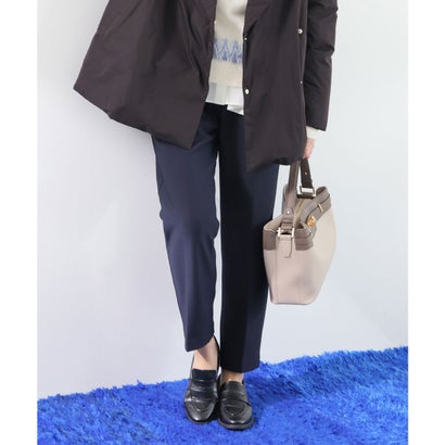 ウォームテーパードパンツ ボトムス パンツ テーパードパンツ Warmパンツ ロングパンツ 静電気軽減 抗菌防臭 センタープレス レディース （ブルーグリーン）｜詳細画像