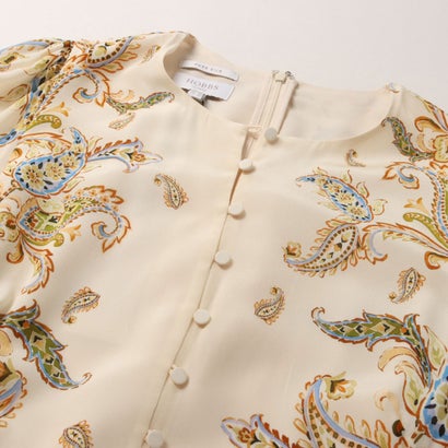 ホブズ HOBBS ALMA SILK DRESS （CREAM MULTI）｜詳細画像