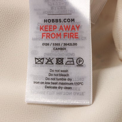 ホブズ HOBBS ALMA SILK DRESS （CREAM MULTI）｜詳細画像