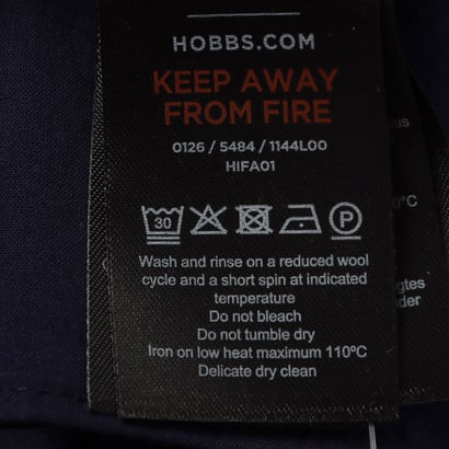 ホブズ HOBBS JASMINE DRESS （TRUE NAVY）｜詳細画像