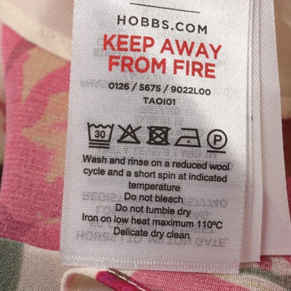 ホブズ HOBBS CARLY DRESS （CREAM MULTI）｜詳細画像