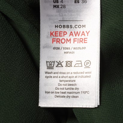 ホブズ HOBBS APOLLINE DRESS （GREEN MULTI）｜詳細画像