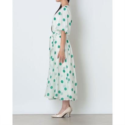 BARRINGTON DRESS （IVORY GREEN）｜詳細画像
