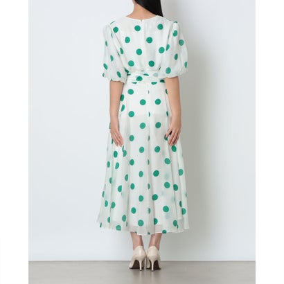 BARRINGTON DRESS （IVORY GREEN）｜詳細画像