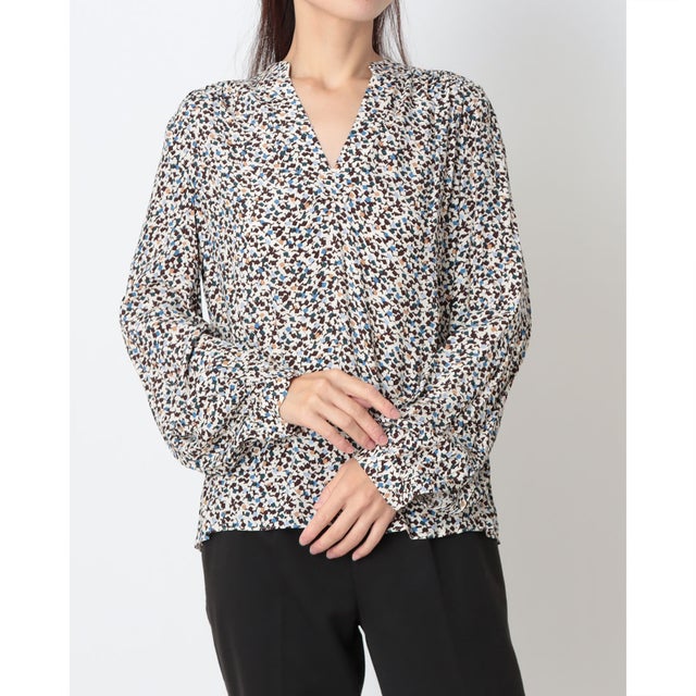 MILA BLOUSE （CREAM MULTI）