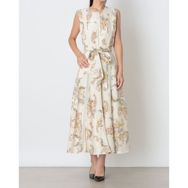 UMA DRESS （CREAM MULTI）