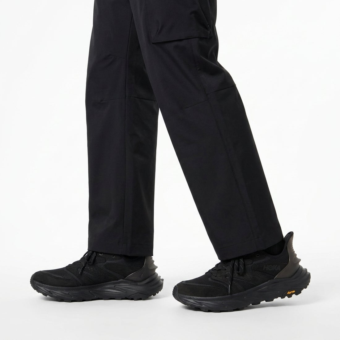 ホカ HOKA HOKA - MENS ANACAPA 2 FREEDOM BLACK/BLACK【1155192-BBLC
