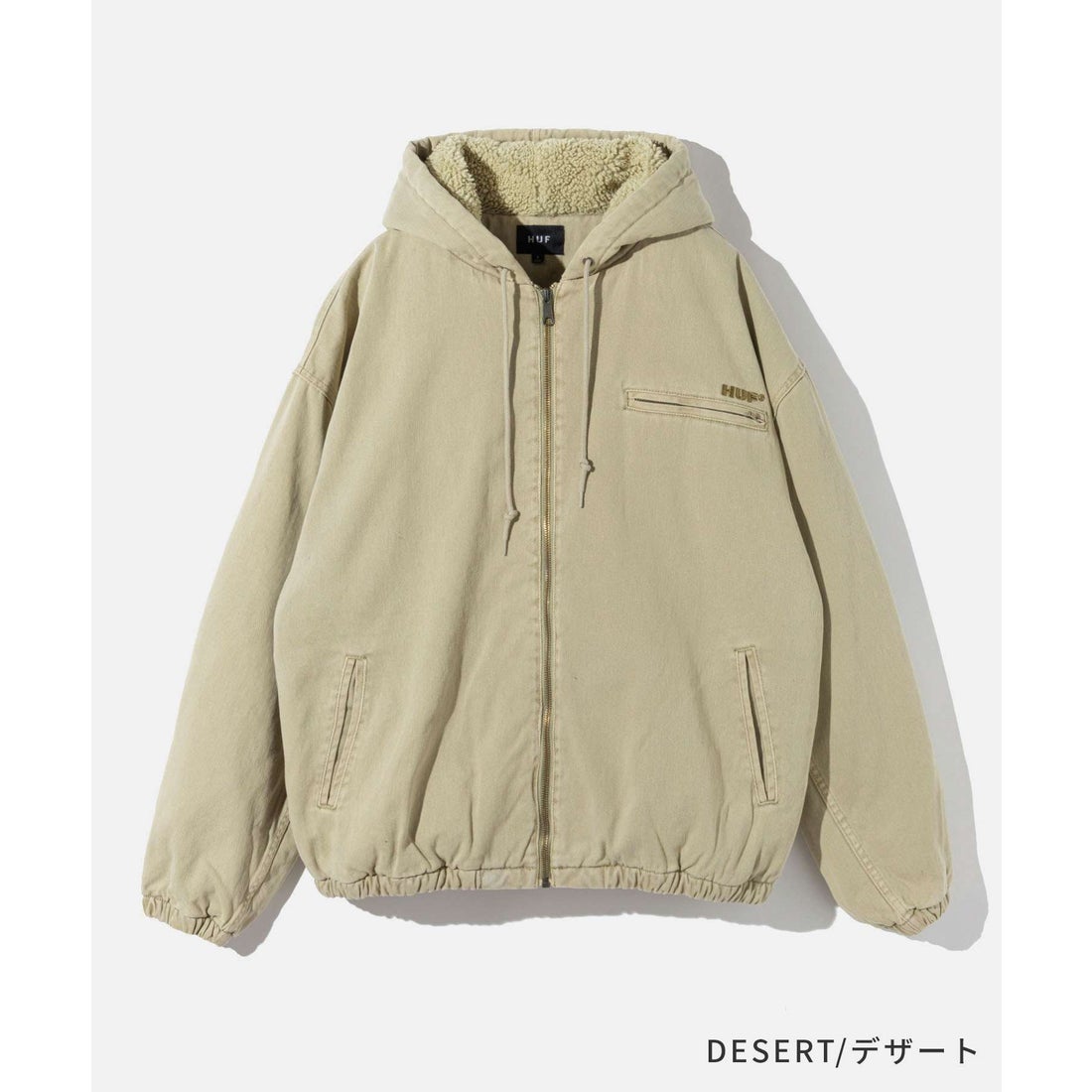 ハフ HUF ハフ HUF WHAT A JUNGLE DENIM WORK JACKET ワット ア