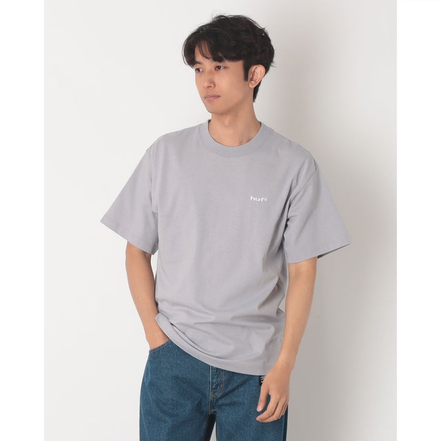 89 EMBROIDRED 半袖Tシャツ （LILAC CHALK/WHITE）