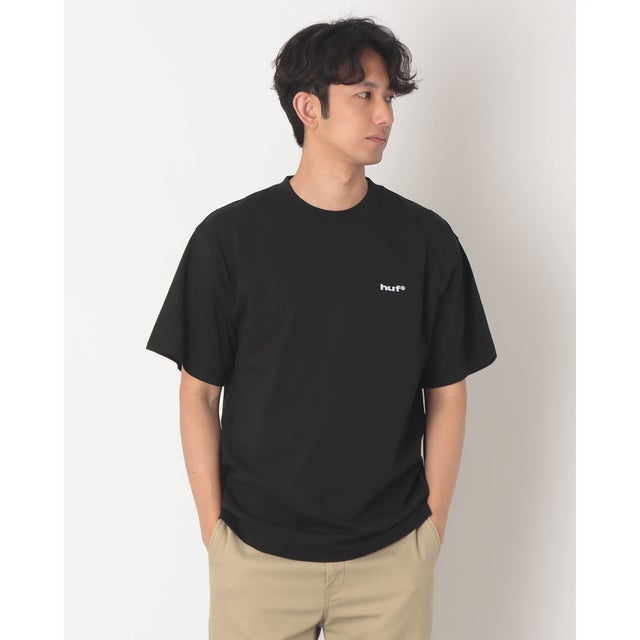 89 EMBROIDRED 半袖Tシャツ （BLACK/WHITE）