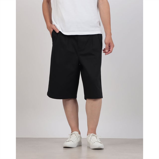 SORTA LONG CHINO SHORT  チノショーツ （BLACK）