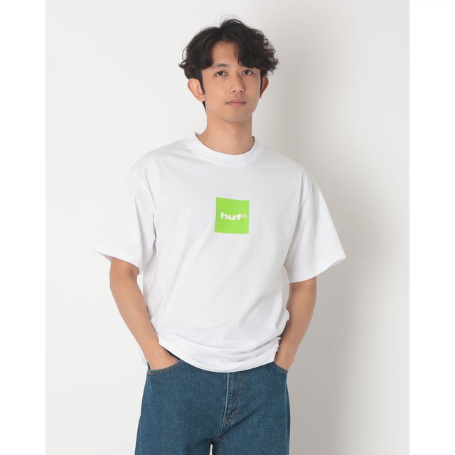 89 BOX LOGO 半袖Tシャツ（WHITE/GREEN）