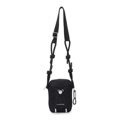 HUNTER ハンター ショルダーバッグ ロゴ プレミアム ナイロン （BLK）｜詳細画像