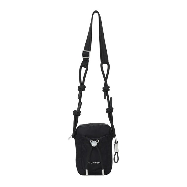 ショルダーバッグ ロゴ プレミアム ナイロン （BLK）