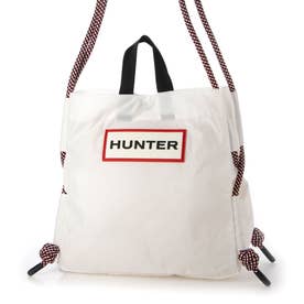 ハンター HUNTER トラベル リップストップ トート （WHITE/RED BOX
