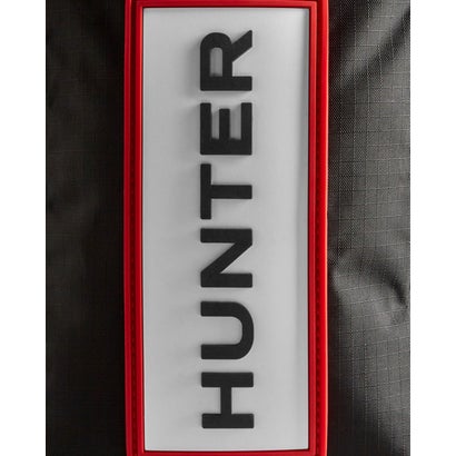 ハンター HUNTER トラベル リップストップ フォンポーチ （BLACK/RED BOX LOGO）｜詳細画像