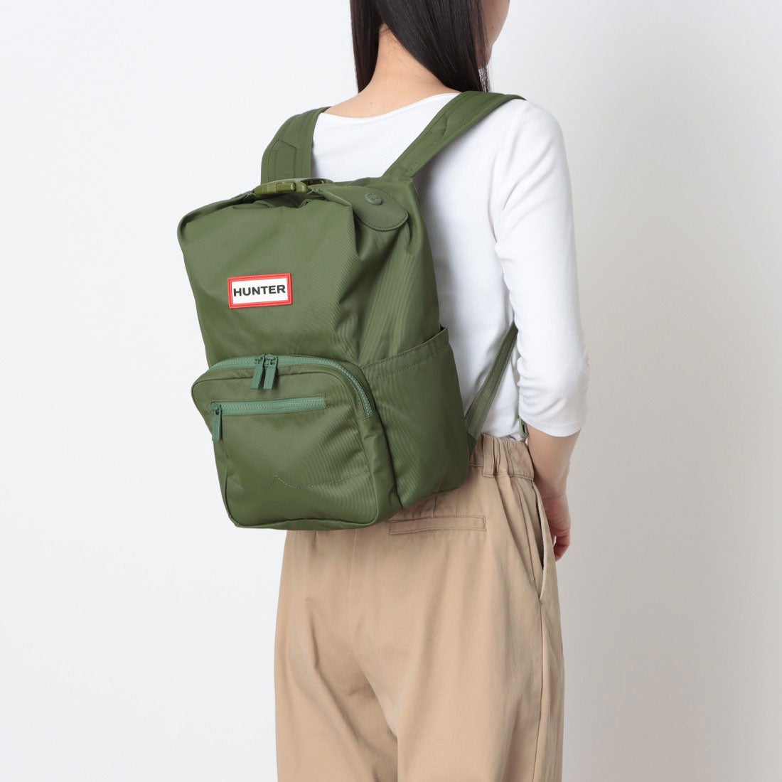 ハンター HUNTER ナイロン パイオニア ミディアム トップクリップ