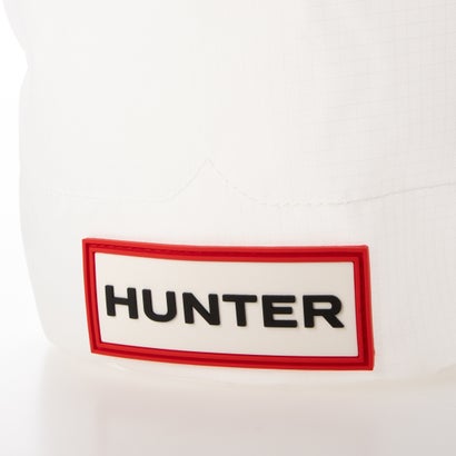 ハンター HUNTER トラベル リップストップ バケット （ホワイト/レッド ボックス ロゴ）｜詳細画像