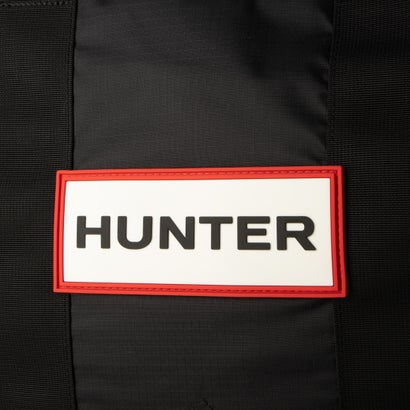 ハンター HUNTER トラベル リップストップ ホールドオール （ブラック/レッドボックス ロゴ）｜詳細画像