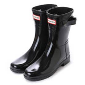 ハンター HUNTER W ORG REFINED SHORT GLOSS （BLK） -靴 