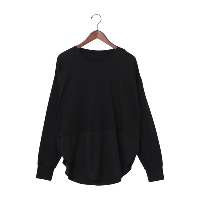 コンパクトスムース 布帛ドッキングインナーPO （BLACK）