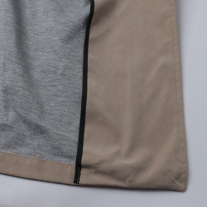 ハンチ hunch ピーチ×天竺ポンディング トレンチコート （BROWN）｜詳細画像
