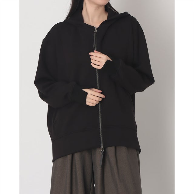 TRPu ダンボールZIPUPパーカー （BLACK）