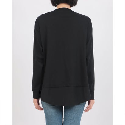 ハンチ hunch コンパクトスムース布帛ドッキングロンT （BLACK）｜詳細画像