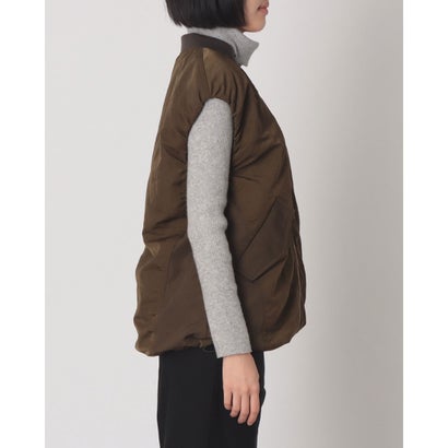 ハンチ hunch ナイロン MA-1ベスト （KHAKI）｜詳細画像