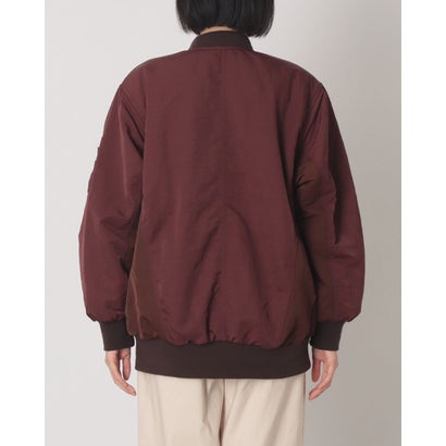 ハンチ hunch ナイロン MA-1ブルゾン （BURGUNDY）｜詳細画像
