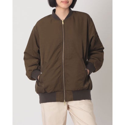 ハンチ hunch ナイロン MA-1ブルゾン （KHAKI）｜詳細画像