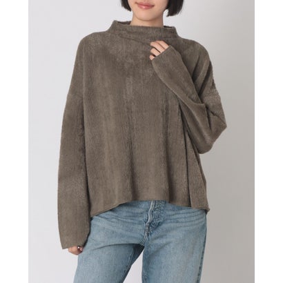 ハンチ hunch シャギー ハイネック クルーズプルオーバー （KHAKI）｜詳細画像
